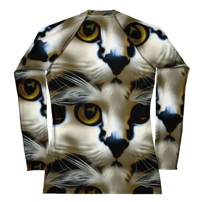 Women's Rash Guard - Feline Fancy