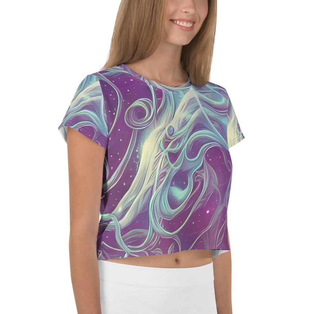 Women's Crop Tee - Morgan's Whirl