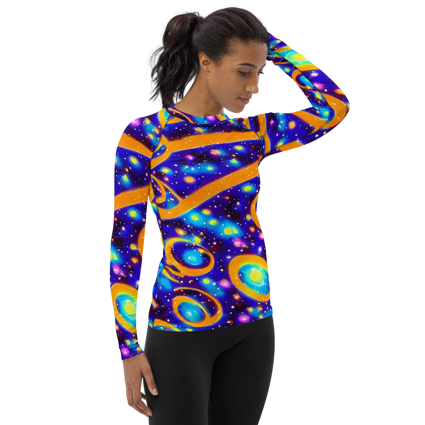 Women's Rash Guard - Epic Orbit