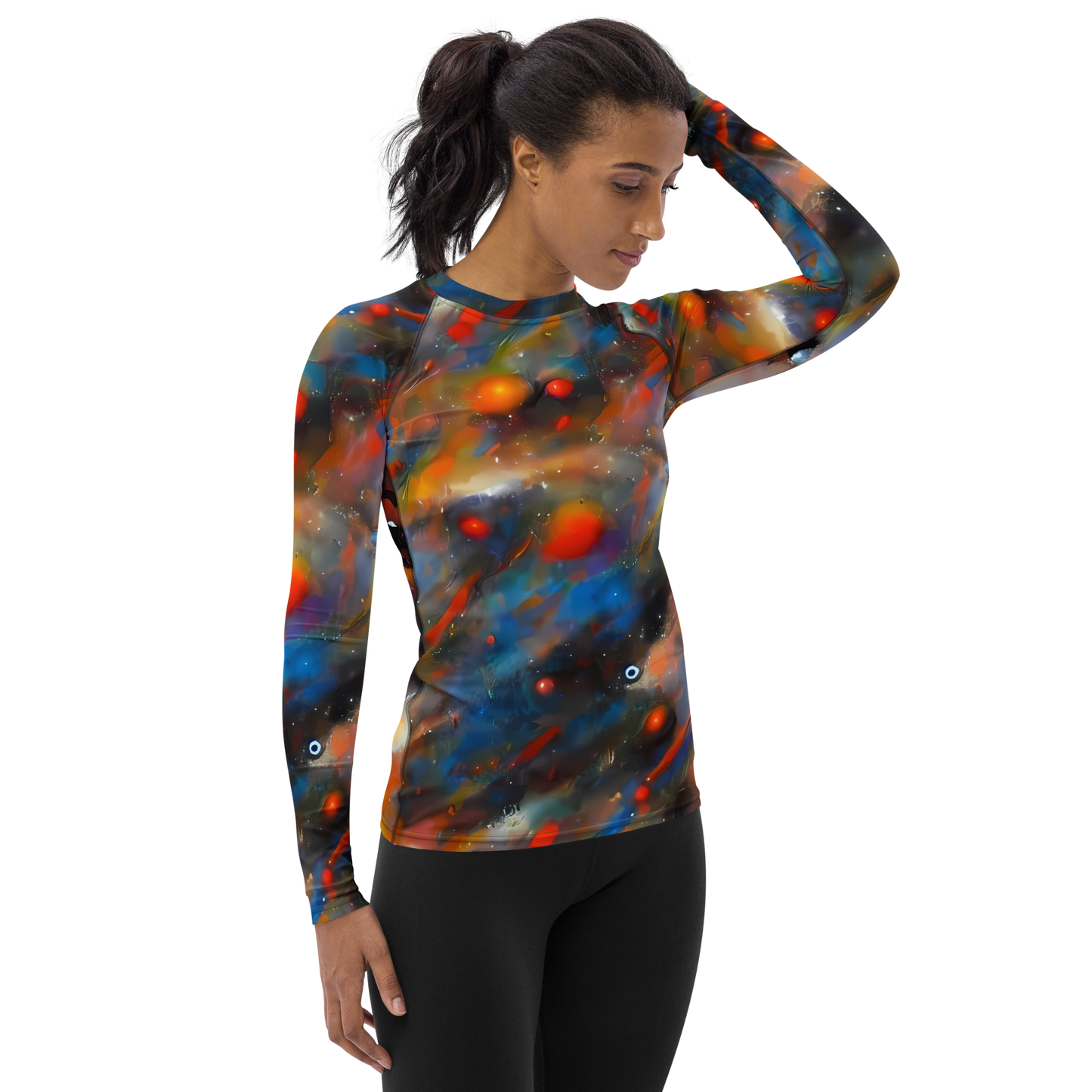 Women's Rash Guard - Ethereal Eclat