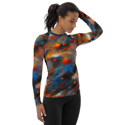 Women's Rash Guard - Ethereal Eclat