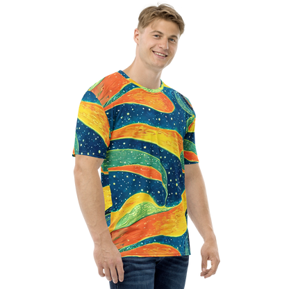 Men's Crew Neck T-Shirt - Celestial Harmony