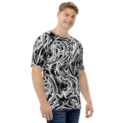 Men's Crew Neck T-Shirt - Silver Shadows