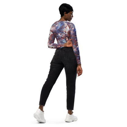 Long Sleeve Crop Top - Dreamweaver