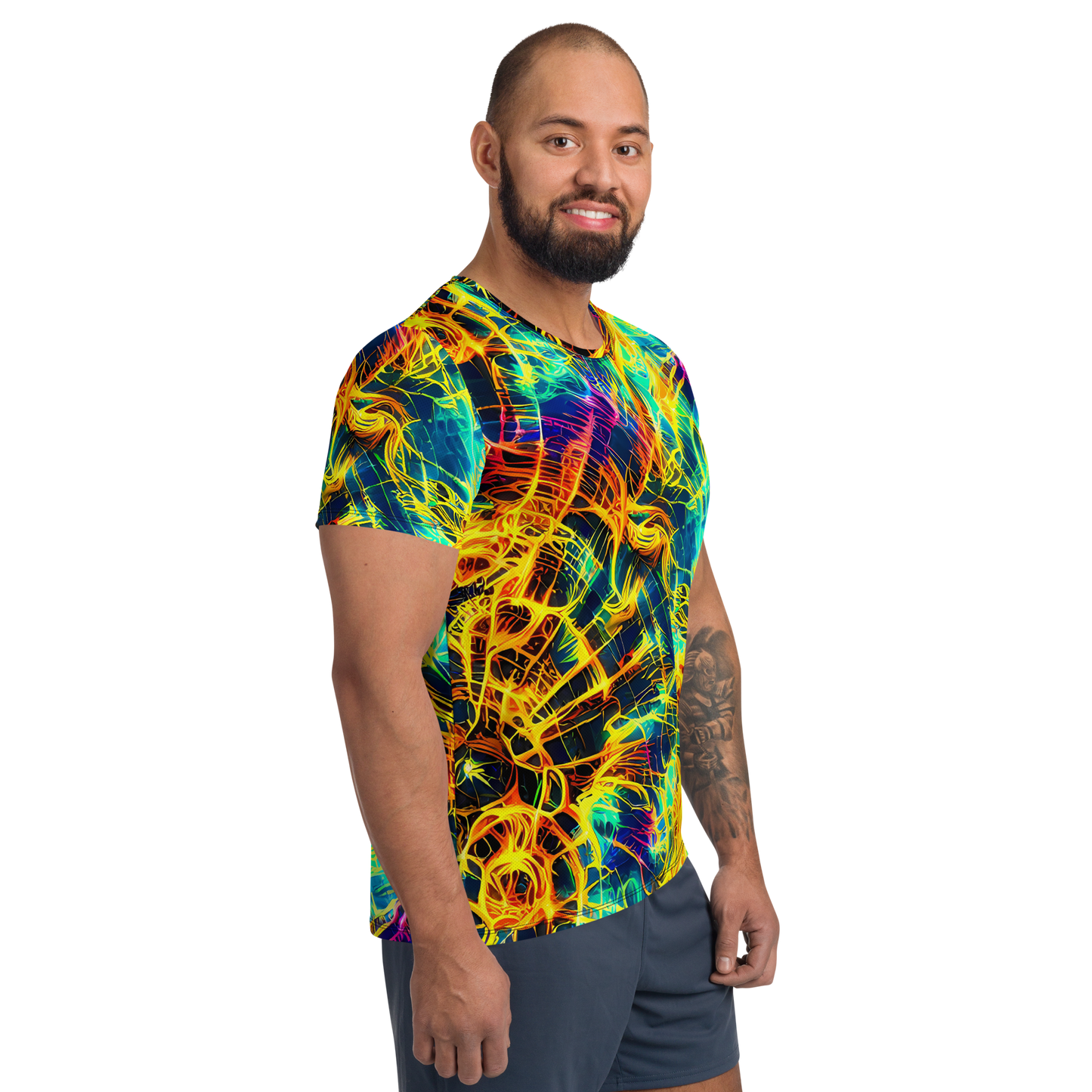 Men's Athletic T-Shirt - Kapp's Kaleidoscope