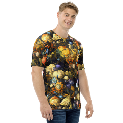 Men's Crew Neck T-Shirt - Baroque Blossom