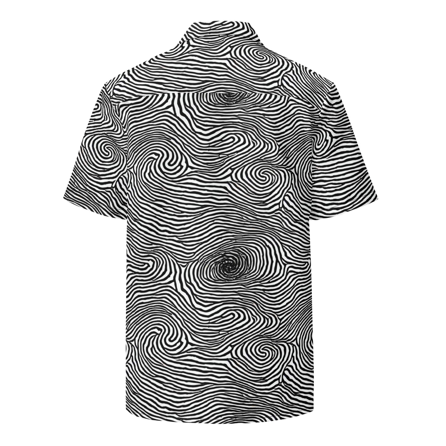 Button Shirt - Black And White Rhapsody