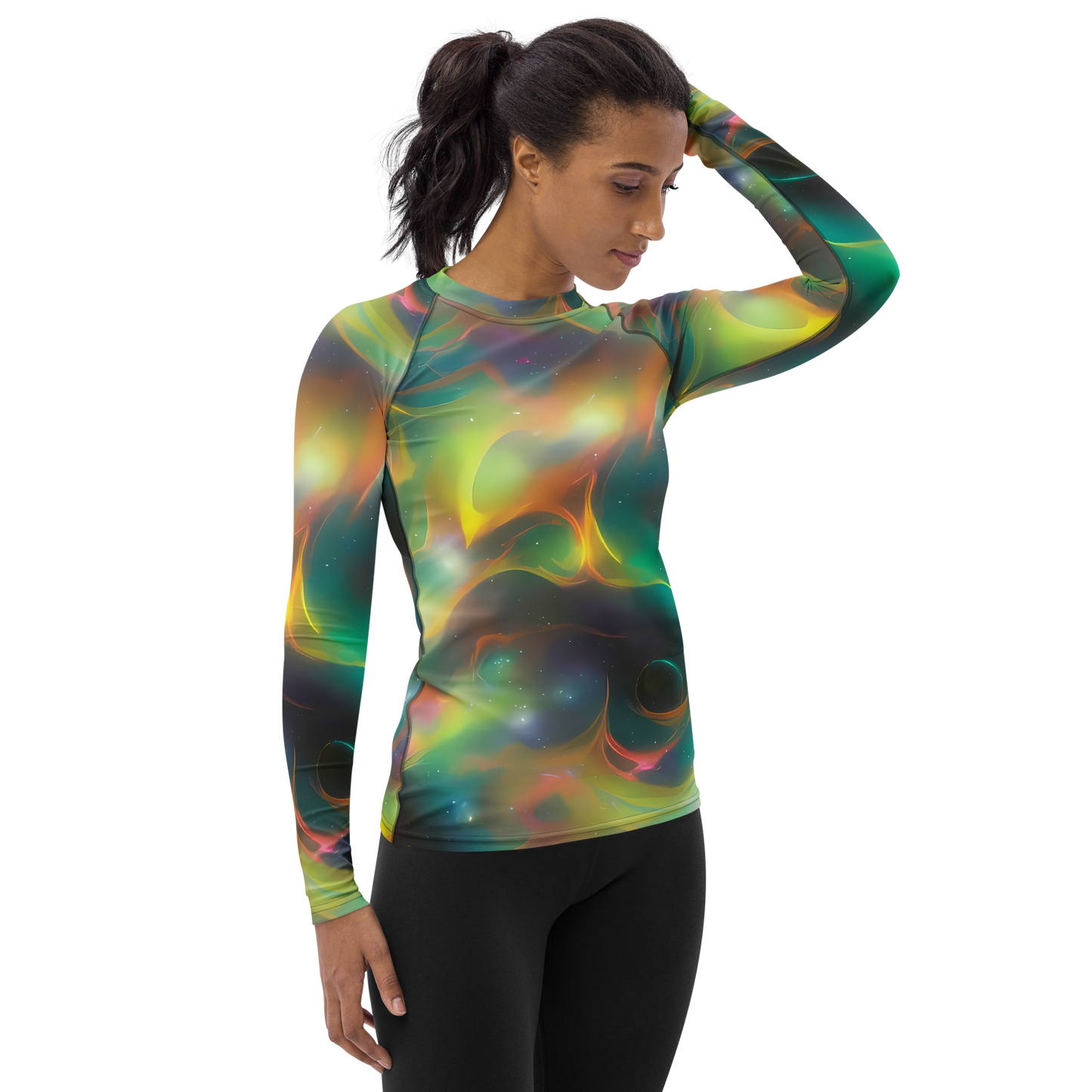 Women's Rash Guard - Cheng Wallis Whirl