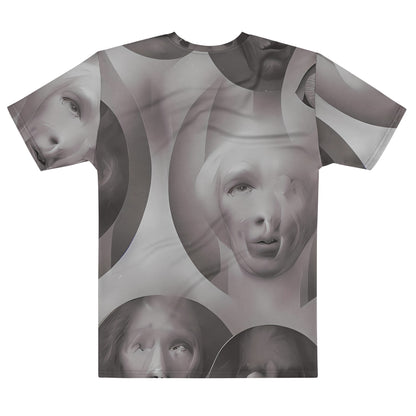 Men's Crew Neck T-Shirt - Phantom Facescape