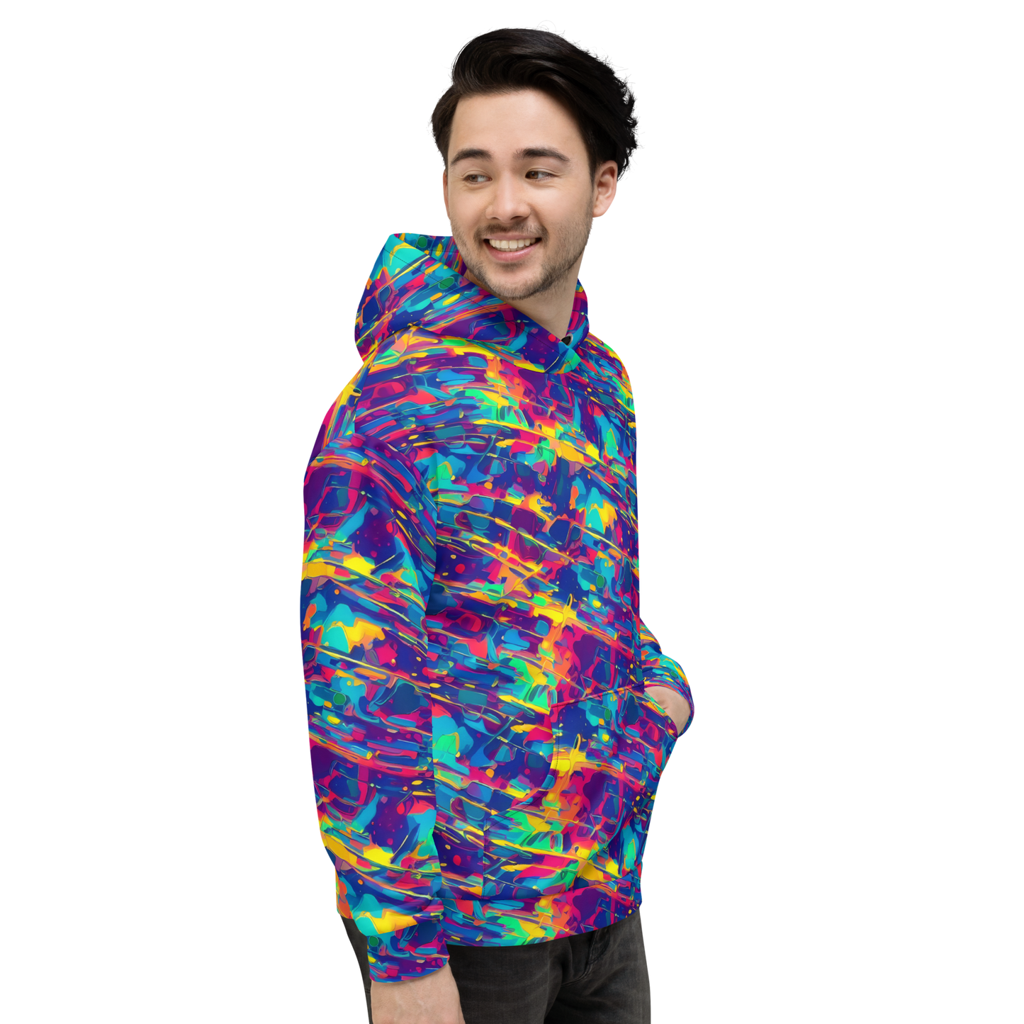 Hoodie - Spectrum Streaks