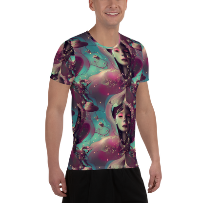 Men's Athletic T-Shirt - Nouveau Galaxy