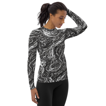 Women's Rash Guard - Nebulous Night