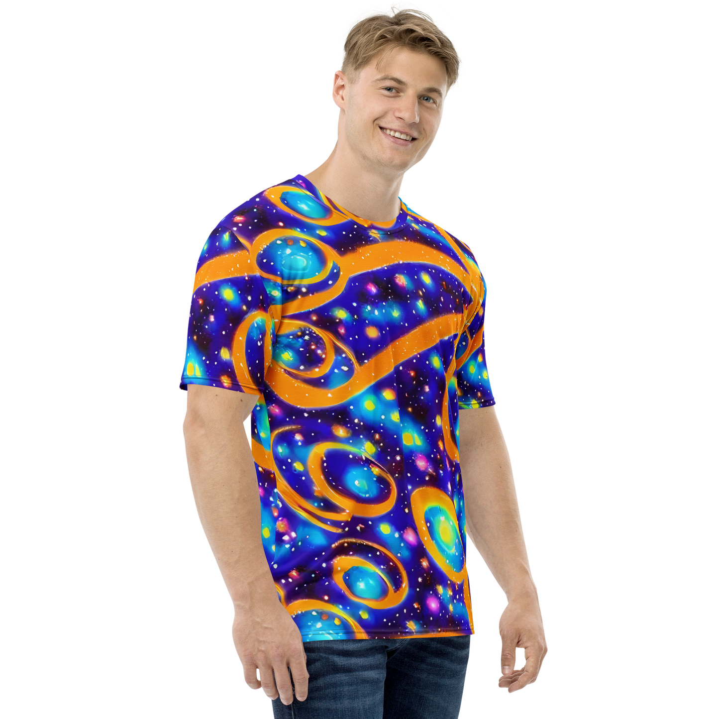 Men's Crew Neck T-Shirt - Epic Orbit