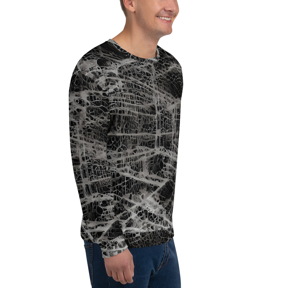 Sweatshirt - Monochrome Mesh