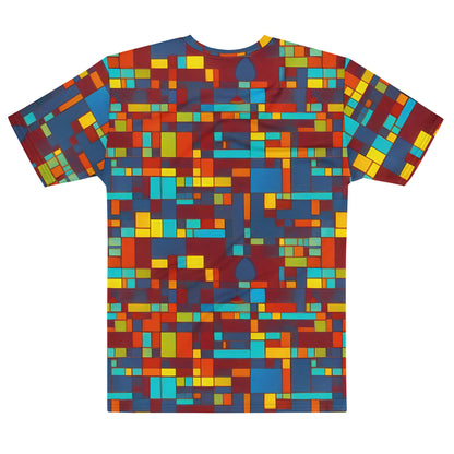 Men's Crew Neck T-Shirt - Astral Grid