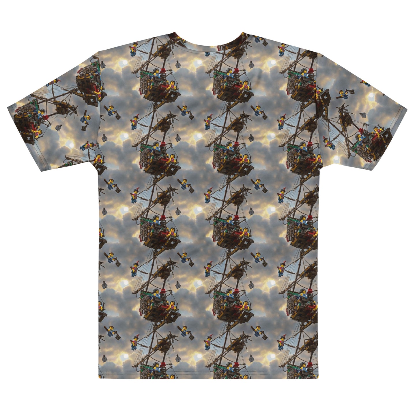 Men's Crew Neck T-Shirt - Skyward Adventure