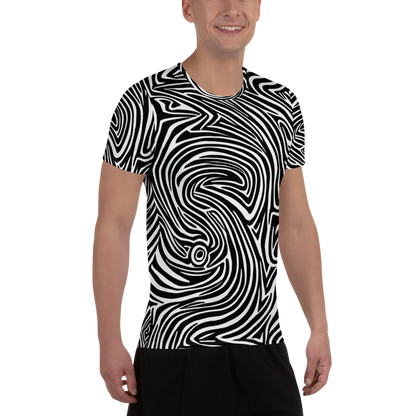 Men's Athletic T-Shirt - Vortex Veins