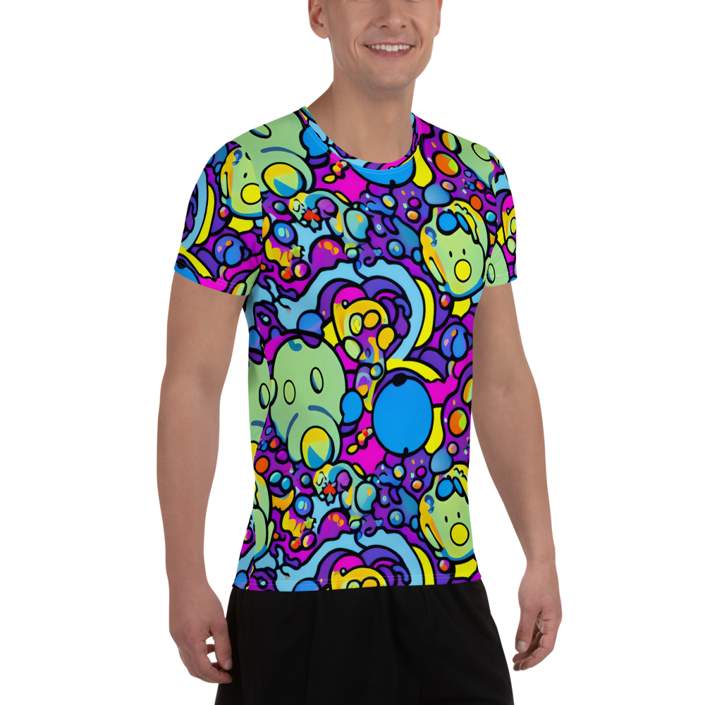 Men's Athletic T-Shirt - Enchanted Orbs