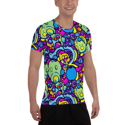 Men's Athletic T-Shirt - Enchanted Orbs