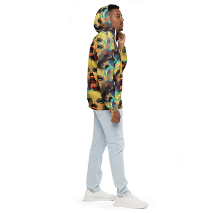 Men's Windbreaker - Astral Reflections