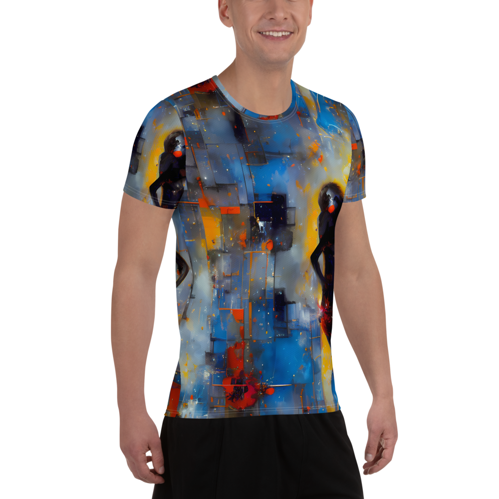 Men's Athletic T-Shirt - Neoblock Fusion