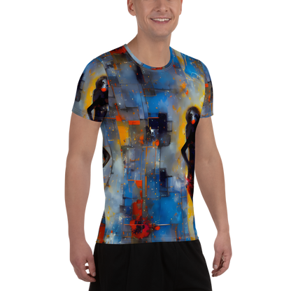 Men's Athletic T-Shirt - Neoblock Fusion