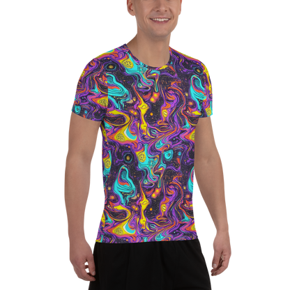 Men's Athletic T-Shirt - Hutty Nebula