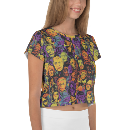 Women's Crop Tee - Kaleidoscopic Spirits