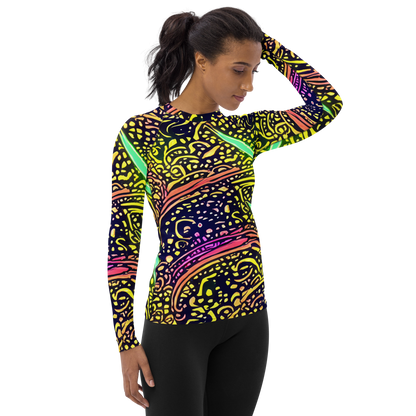 Women's Rash Guard - Isenbrant Illumination