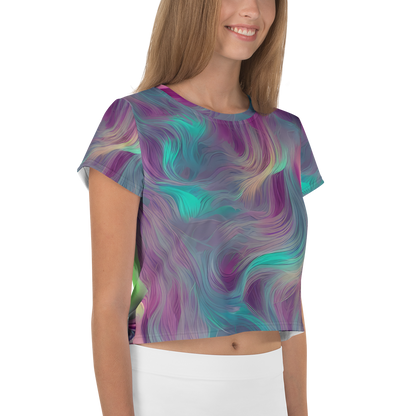 Women's Crop Tee - Surreal Tresses