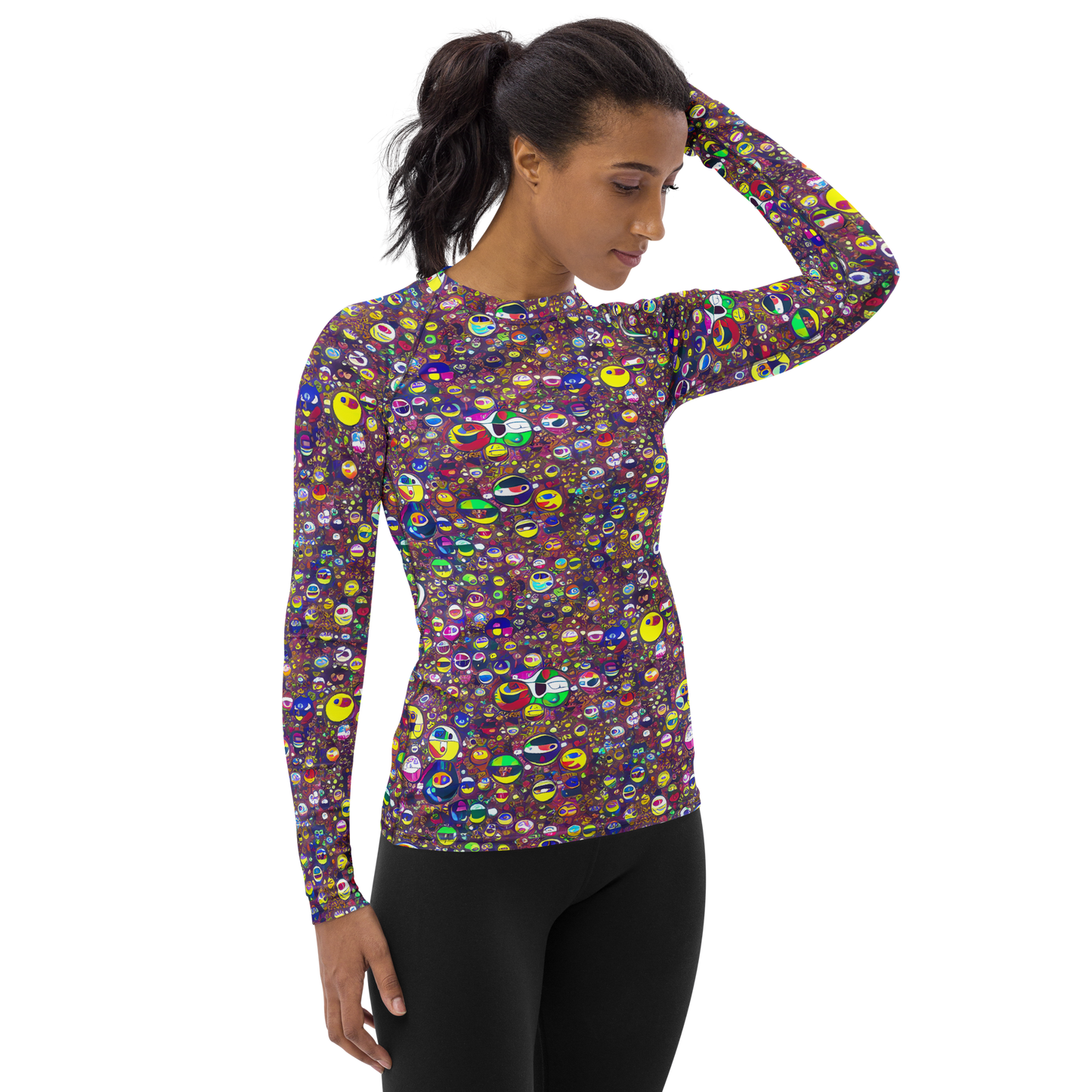 Women's Rash Guard - Eyes of Enchantment