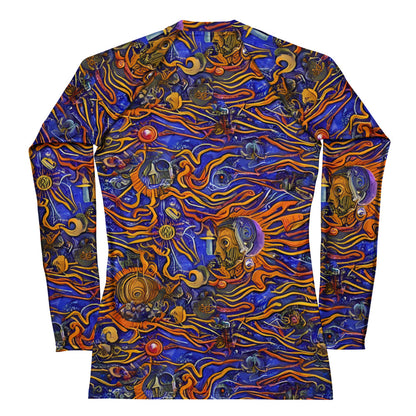 Women's Rash Guard - Mantegna Swirl