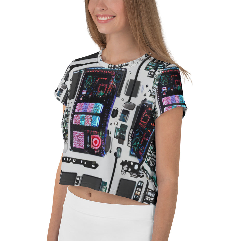 Women's Crop Tee - Wired Wonders