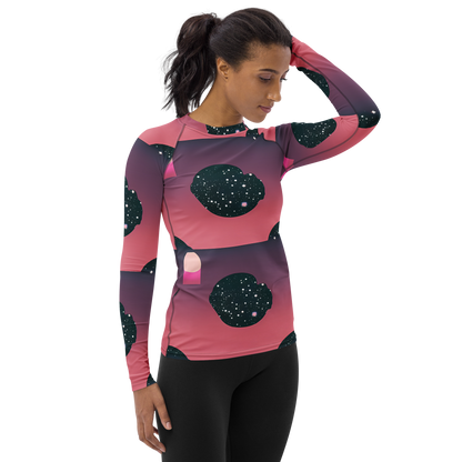 Women's Rash Guard - Dreamscape Horizon