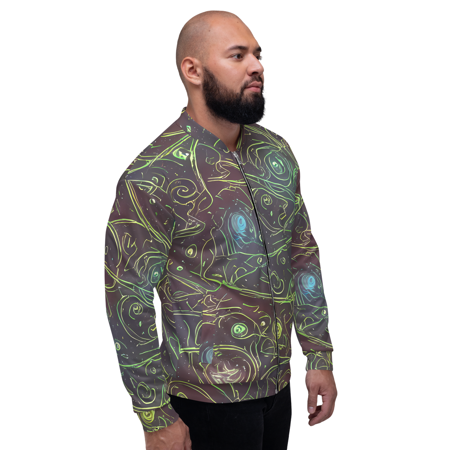 Bomber Jacket - Starfield Scrolls