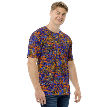 Men's Crew Neck T-Shirt - Mantegna Swirl