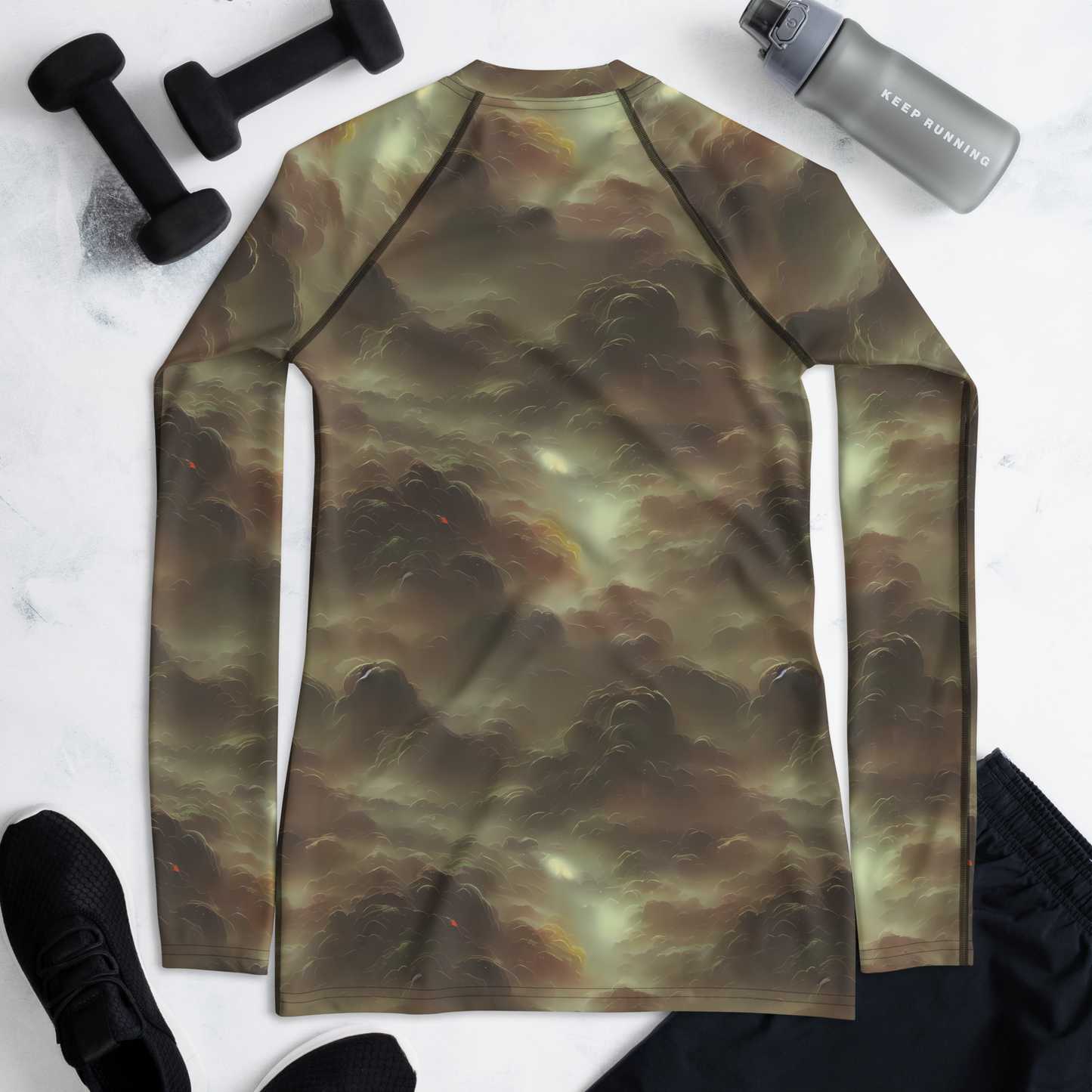 Women's Rash Guard - Celestial Dreamscape