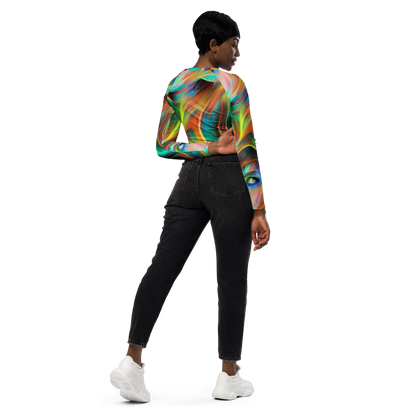 Long Sleeve Crop Top - Dreamweaver Fusion