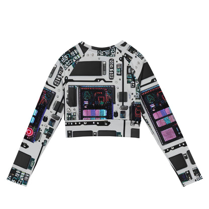 Long Sleeve Crop Top - Wired Wonders