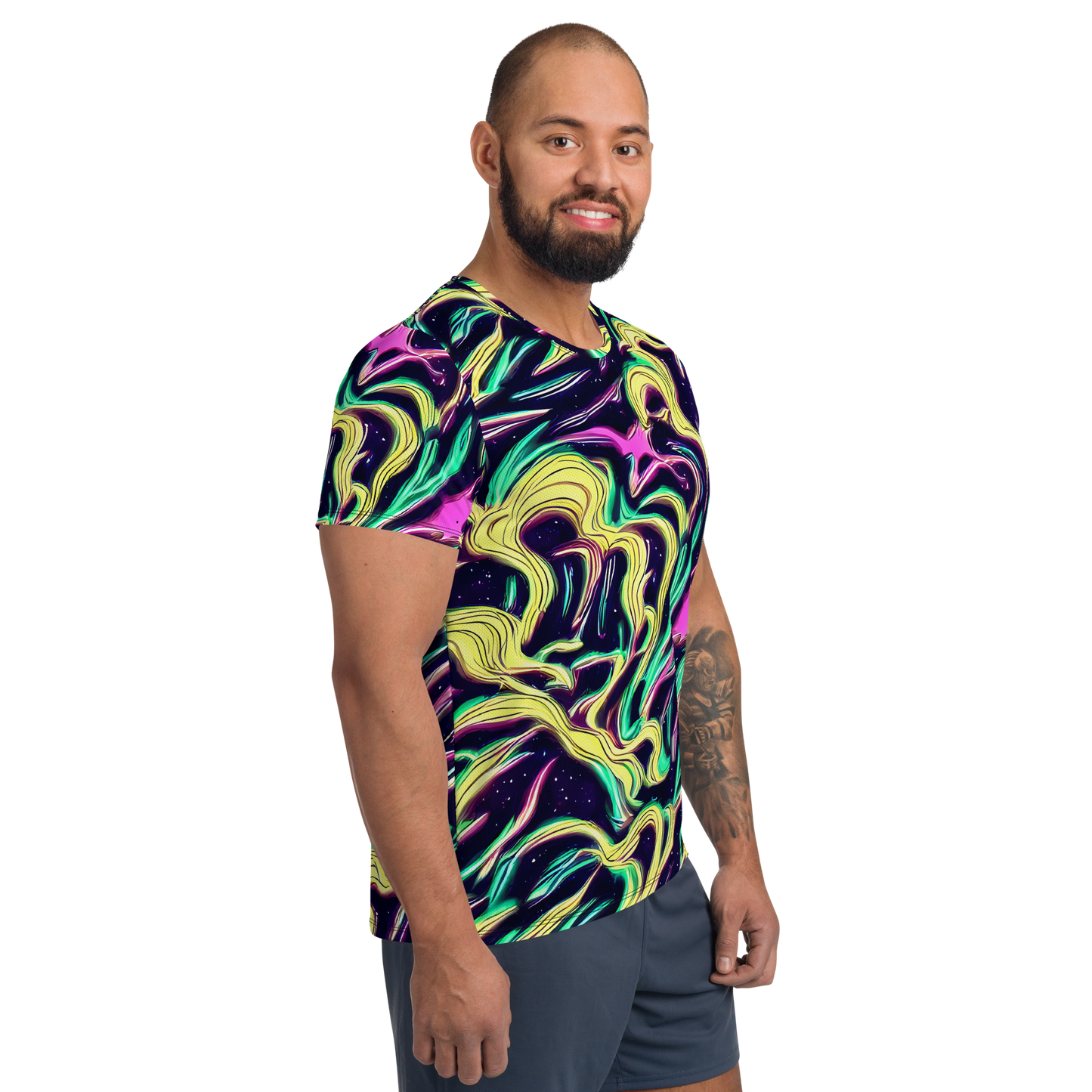 Men's Athletic T-Shirt - Casson's Whirl