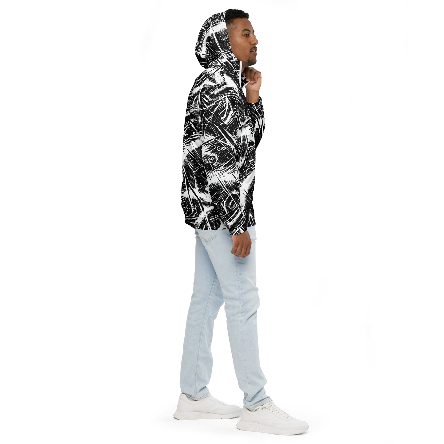 Men's Windbreaker - Ferriss Fractals