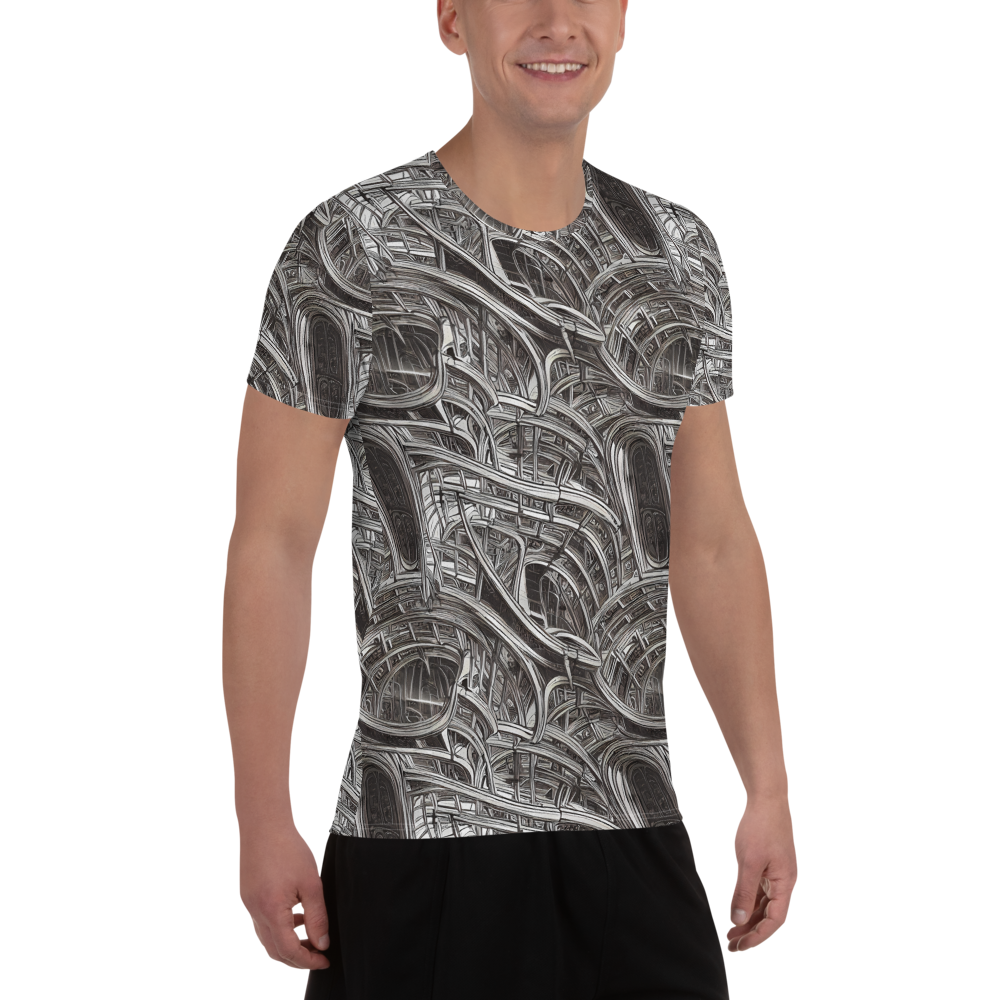Men's Athletic T-Shirt - Piranesi's Dream