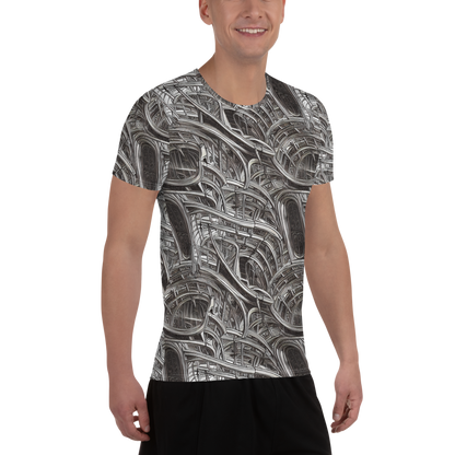 Men's Athletic T-Shirt - Piranesi's Dream