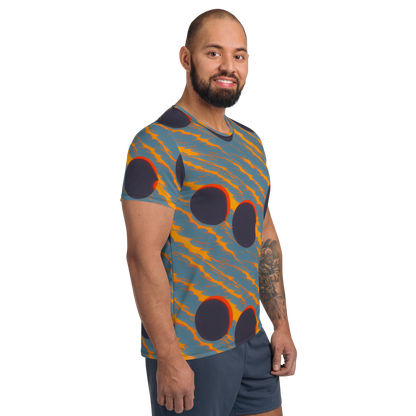 Men's Athletic T-Shirt - Flames of Gravity