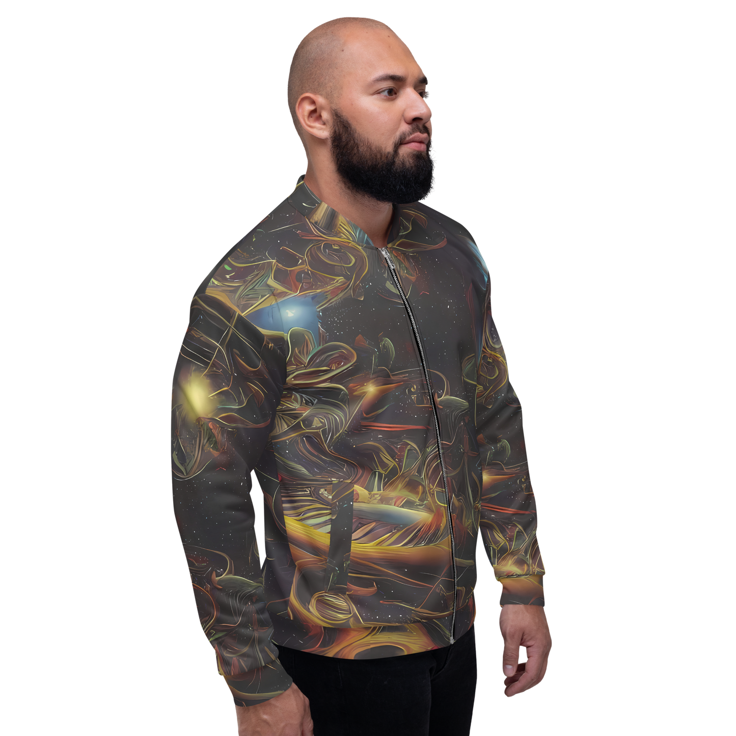 Bomber Jacket - Galactic Swirl