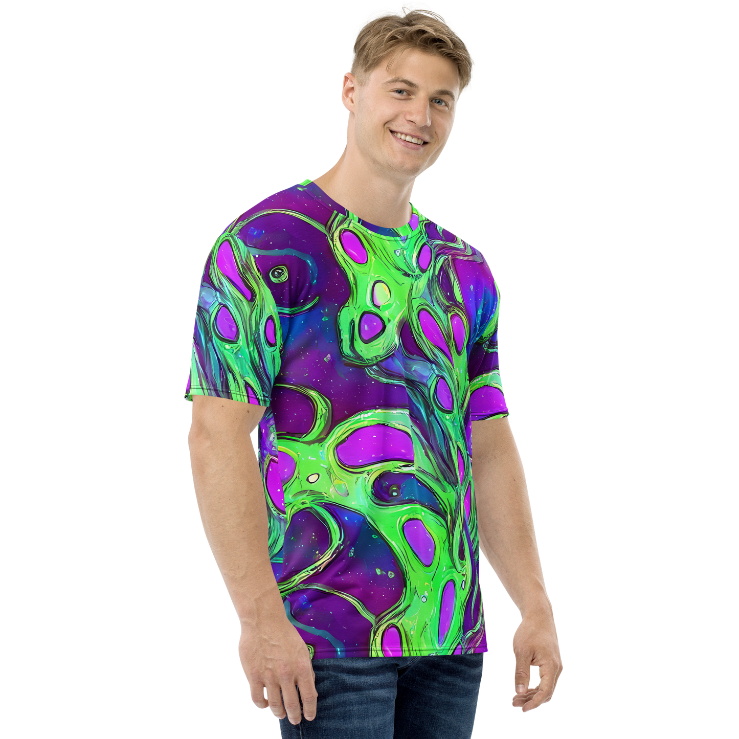 Men's Crew Neck T-Shirt - Funky Mutation