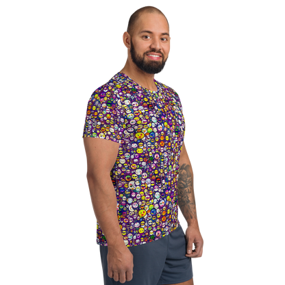 Men's Athletic T-Shirt - Mosaic Moods