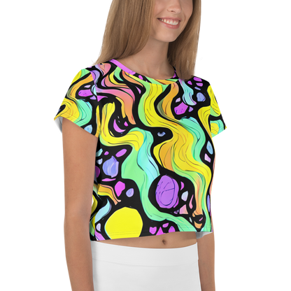 Women's Crop Tee - Sillman Swirl