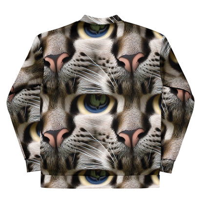Bomber Jacket - Feline Mirage