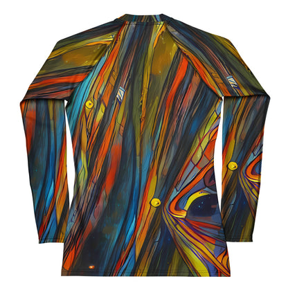 Women's Rash Guard - Spectral Strands